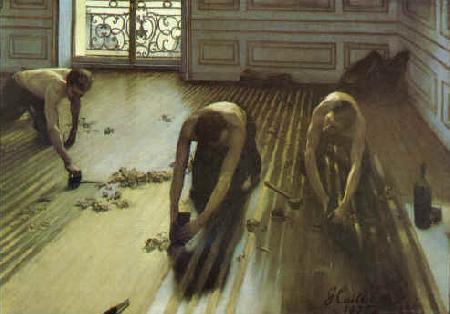 Gustave Caillebotte The Floor Strippers